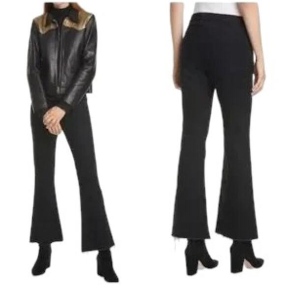 Nili Lotan Elegant Black Wide Leg Jeans - Picture 12 of 12